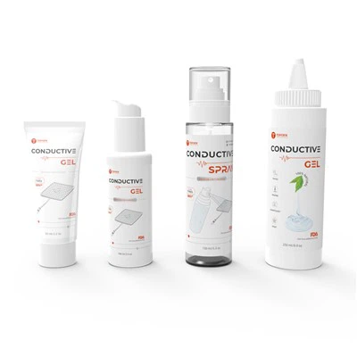 自然な外観の導電性ジェル